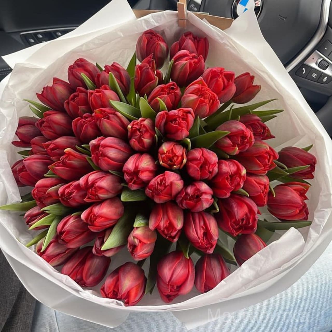 Букет тюльпановых чувств