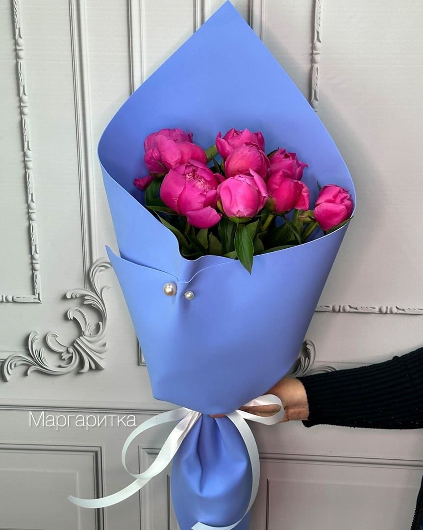Пионы 9шт сезонные