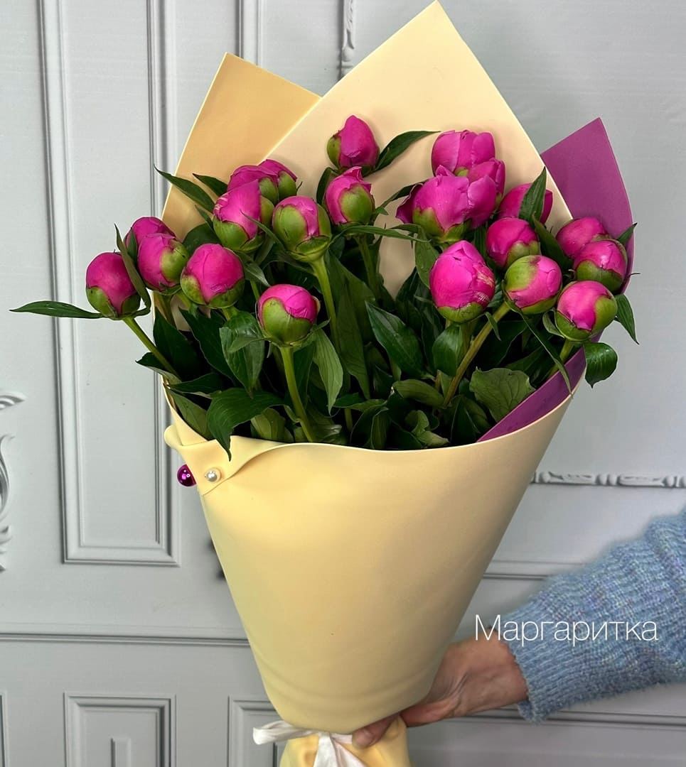 Сезонные пионы 21шт