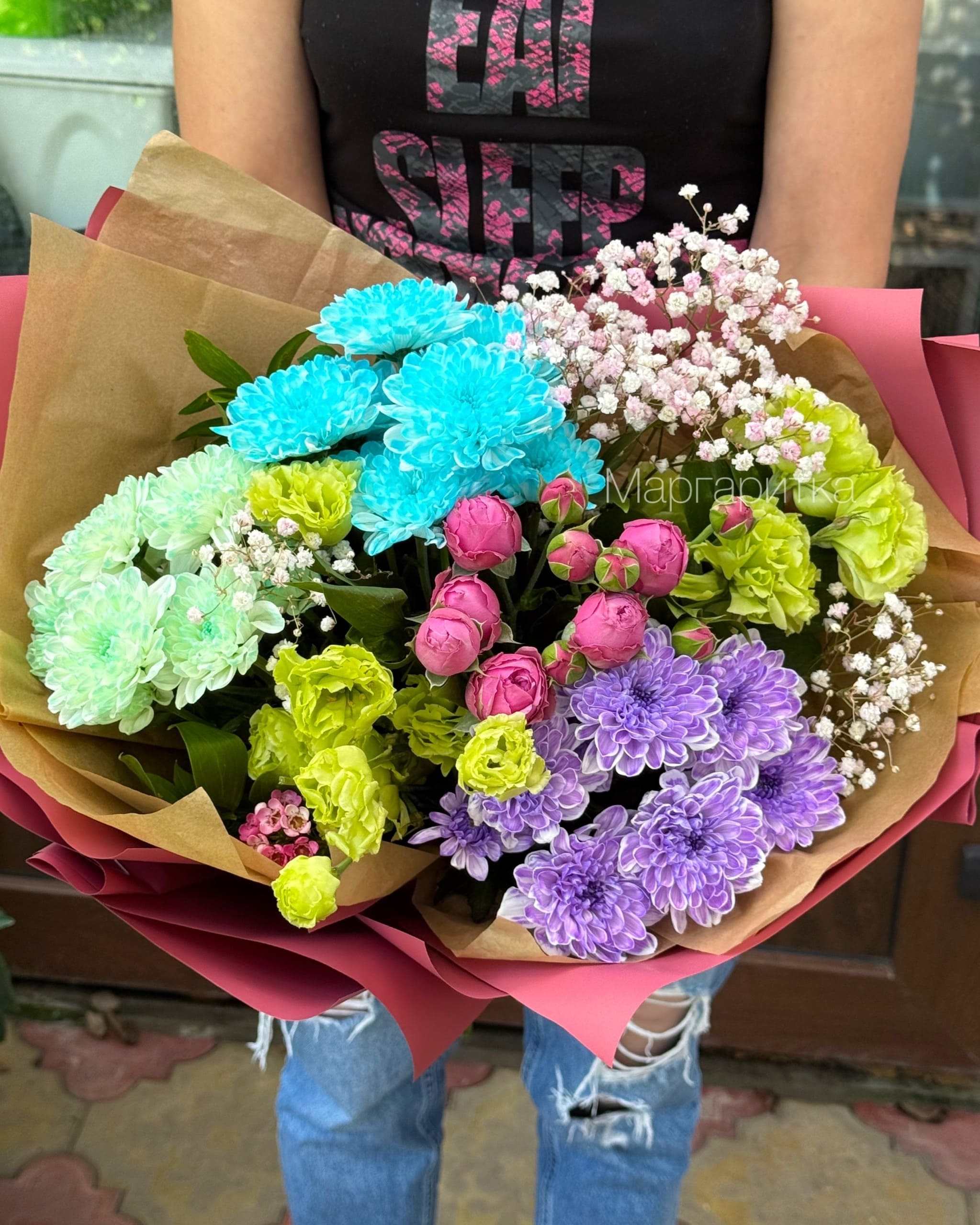 Этот букет не только красив, но и ароматен